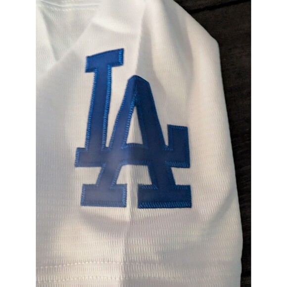 Shohei Ohtani 17 Los Angeles Dodgers White 2024 World Series Kanji Jersey XL - Picture 4 of 6